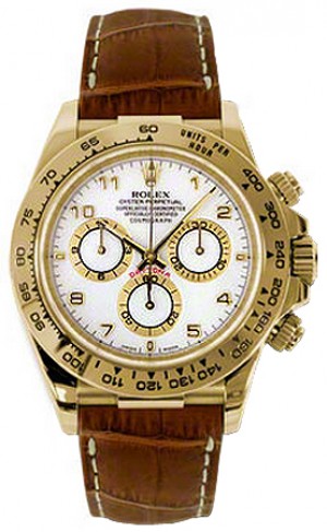 Rolex Cosmograph Daytona Yellow Gold Men's Watch 116518