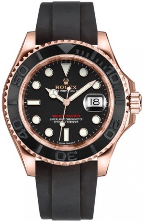Rolex Yacht-Master 40 Everose Gold Men's Watch 116655